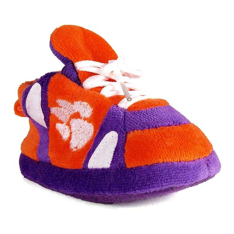 Clemson Tigers Cute Sneaker Baby Slippers, Infant Boys, Multicolor