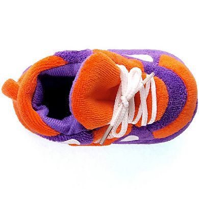 Clemson Tigers Cute Sneaker Baby Slippers