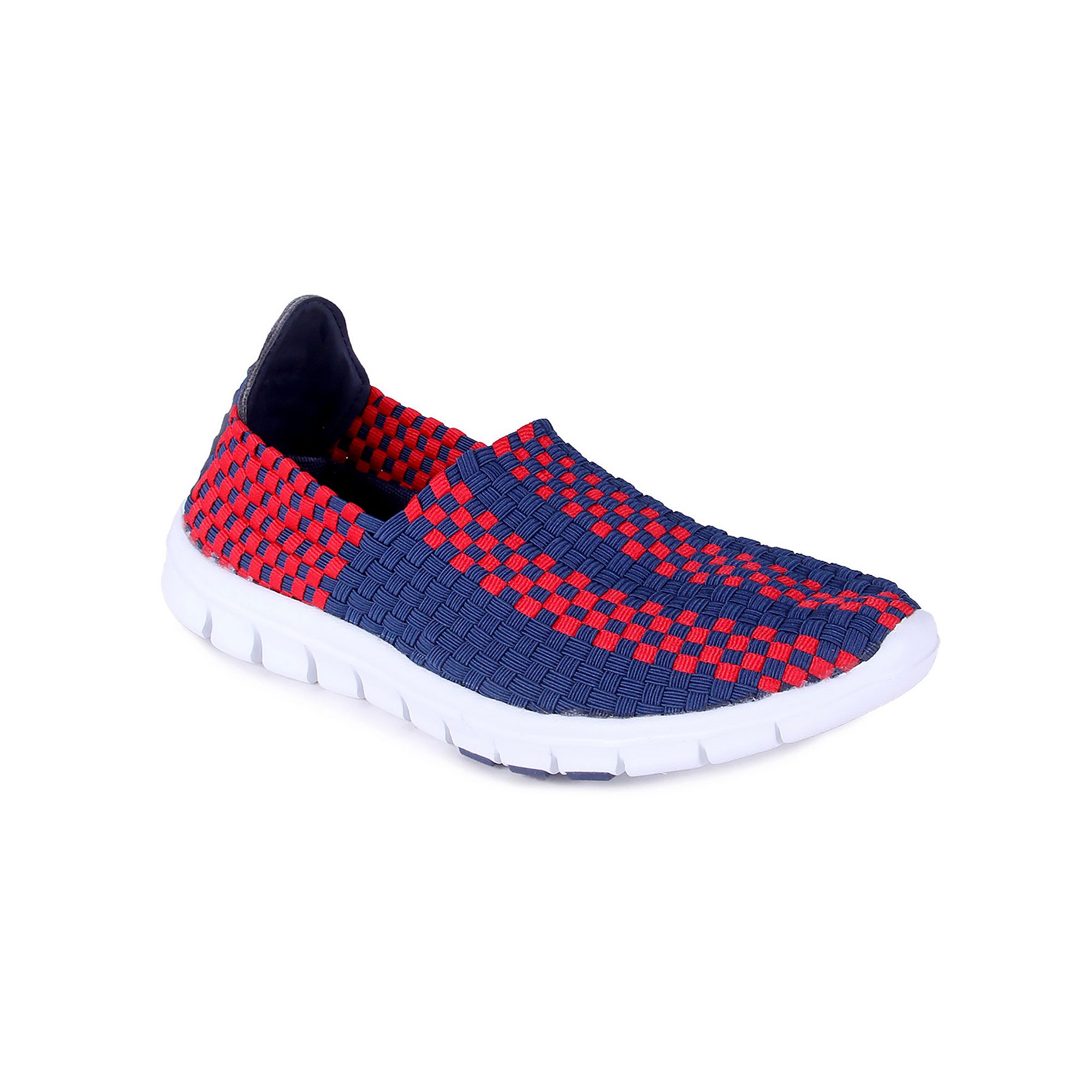 Ole Miss Rebels Woven Slip-On Unisex Shoes, Womens, Size: 10, Team
