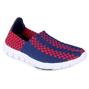 Ole Miss Rebels Woven Slip-On Unisex Shoes