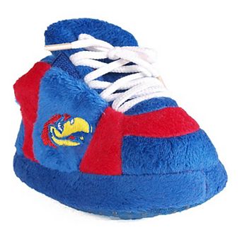 Kansas Jayhawks Cute Sneaker Baby Slippers
