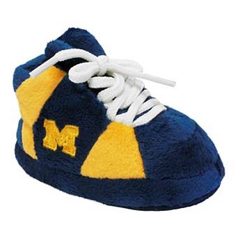 Michigan Wolverines Cute Sneaker Baby Slippers