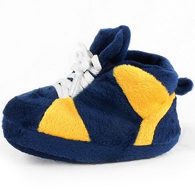Michigan Wolverines Cute Sneaker Baby Slippers