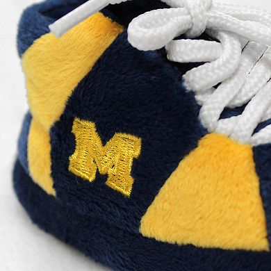 Michigan Wolverines Cute Sneaker Baby Slippers