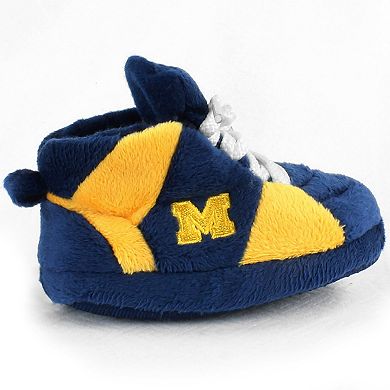 Michigan Wolverines Cute Sneaker Baby Slippers