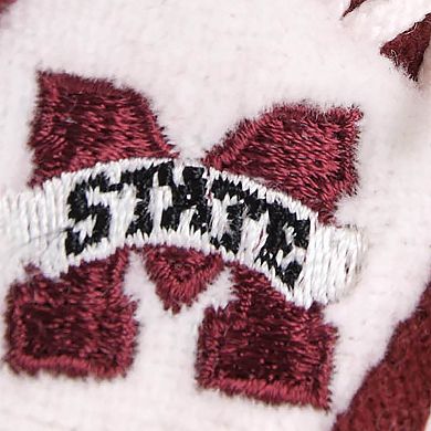 Mississippi State Bulldogs Cute Sneaker Baby Slippers