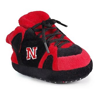 Nebraska Cornhuskers Cute Sneaker Baby Slippers