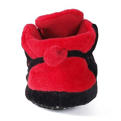 Nebraska Cornhuskers Cute Sneaker Baby Slippers