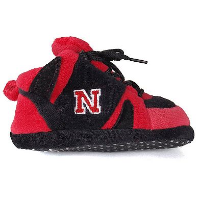 Nebraska Cornhuskers Cute Sneaker Baby Slippers