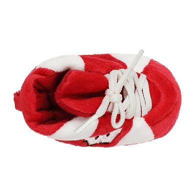 Wisconsin Badgers Cute Sneaker Baby Slippers