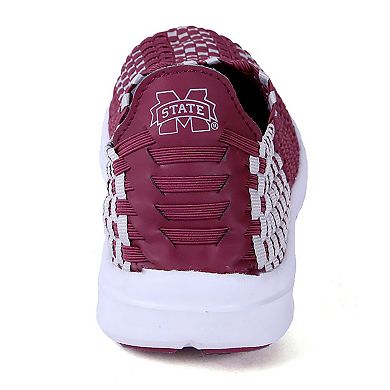 Mississippi State Bulldogs Woven Slip-On Unisex Shoes