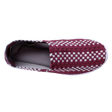 Mississippi State Bulldogs Woven Slip-On Unisex Shoes