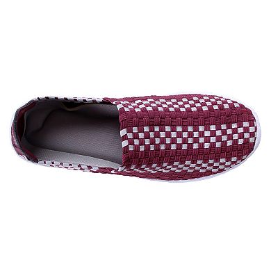 Mississippi State Bulldogs Woven Slip-On Unisex Shoes