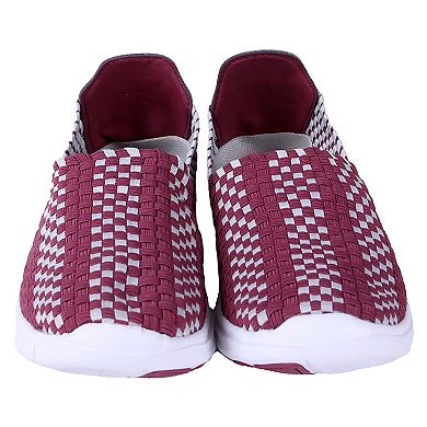 Mississippi State Bulldogs Woven Slip-On Unisex Shoes