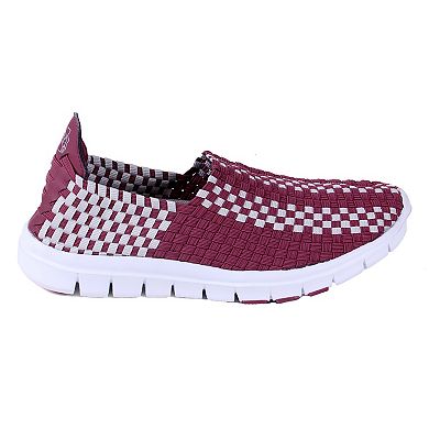 Mississippi State Bulldogs Woven Slip-On Unisex Shoes