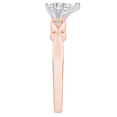 Alyson Layne 14k Gold 1/2 Carat T.W. Diamond Pear Shape Engagement Ring