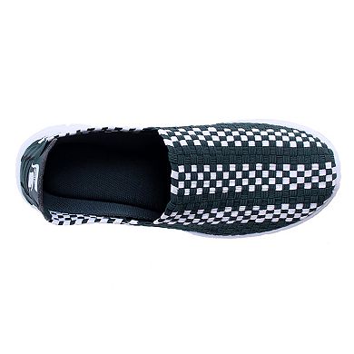 Michigan State Spartans Woven Slip-On Unisex Shoes