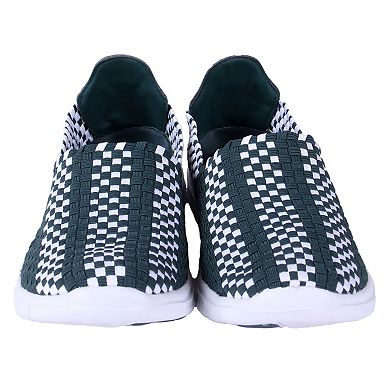 Michigan State Spartans Woven Slip-On Unisex Shoes