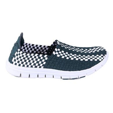 Michigan State Spartans Woven Slip-On Unisex Shoes