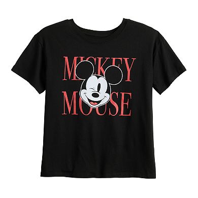 Juniors' Disney's Mickey Mouse Graphic Tee