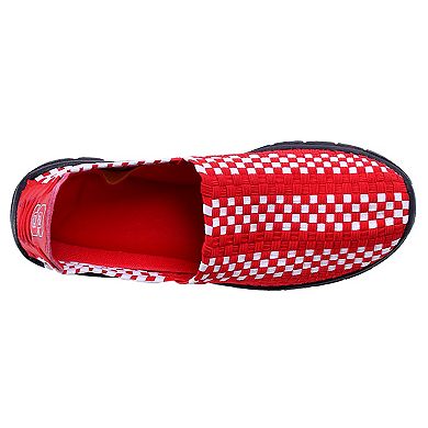 North Carolina State Wolfpack Woven Slip-On Unisex Shoes