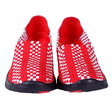 North Carolina State Wolfpack Woven Slip-On Unisex Shoes