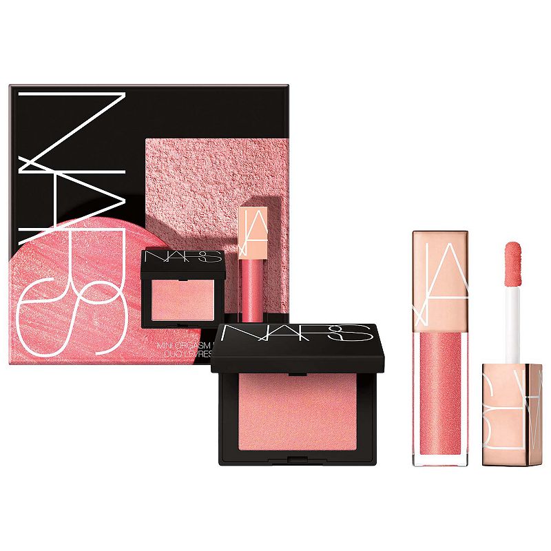 Mini Orgasm Blush and Lip Gloss Duo Set, Size: 0.22 FL Oz, Pink