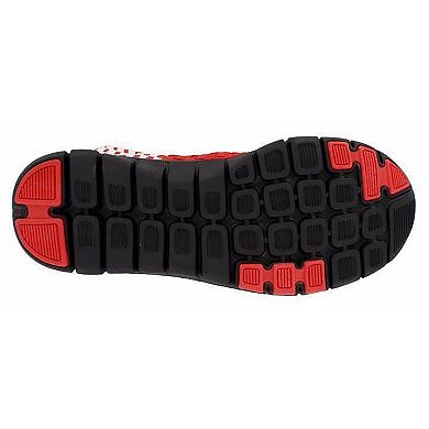 Nebraska Cornhuskers Woven Slip-On Unisex Shoes