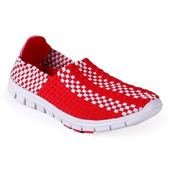 Ohio State Buckeyes Woven Slip-On Unisex Shoes