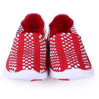 Oklahoma Sooners Woven Slip-On Unisex Shoes