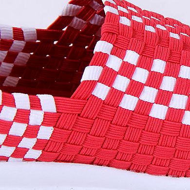 Oklahoma Sooners Woven Slip-On Unisex Shoes