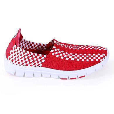 Oklahoma Sooners Woven Slip-On Unisex Shoes