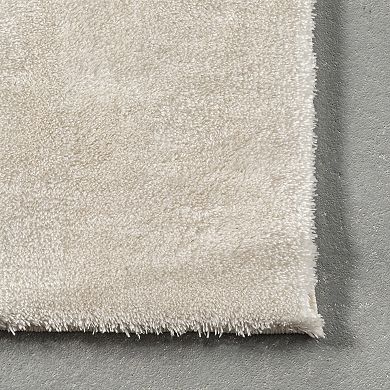 nuLoom Loni Solid Machine Washable Shag Area Rug