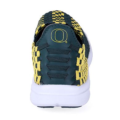 Oregon Ducks Woven Slip-On Unisex Shoes