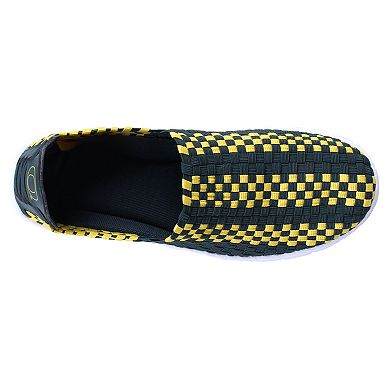 Oregon Ducks Woven Slip-On Unisex Shoes