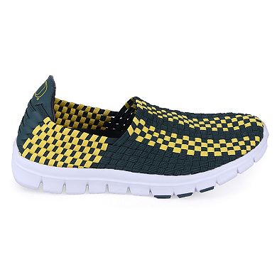 Oregon Ducks Woven Slip-On Unisex Shoes