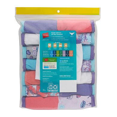 Girls 6-16 Hanes 14-Pack + 1 Bonus Pair Bikini Panties