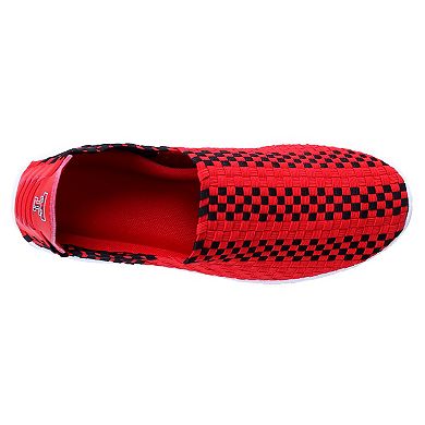 Texas Tech Red Raiders Woven Slip-On Unisex Shoes