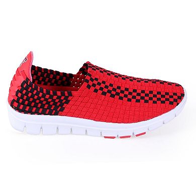 Texas Tech Red Raiders Woven Slip-On Unisex Shoes