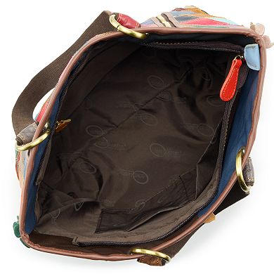 AmeriLeather Maxille Leather Tote Bag