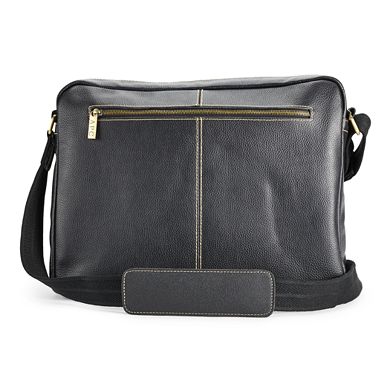 AmeriLeather Dual Flap Leather Briefcase