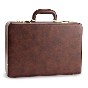 AmeriLeather Large Expandable Briefcase