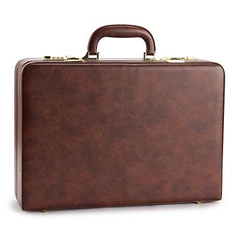 AmeriLeather Large Expandable Briefcase