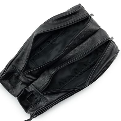 AmeriLeather Leather Golf Shoe Bag