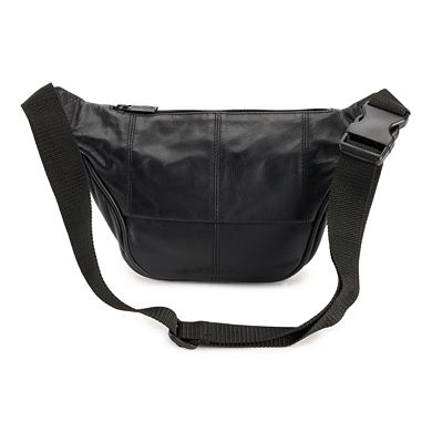 AmeriLeather Large Leather Fanny Pack