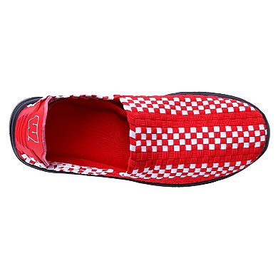 Wisconsin Badgers Woven Slip-On Unisex Shoes
