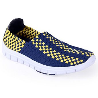 West Virginia Mountaineers Woven Slip-On Unisex Shoes