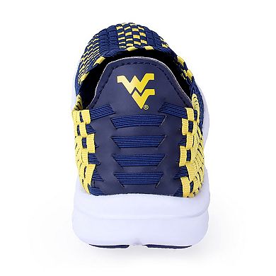 West Virginia Mountaineers Woven Slip-On Unisex Shoes