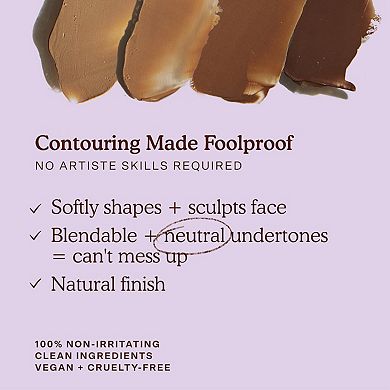 Sculptino Soft Matte Cream Contour + Bronzer