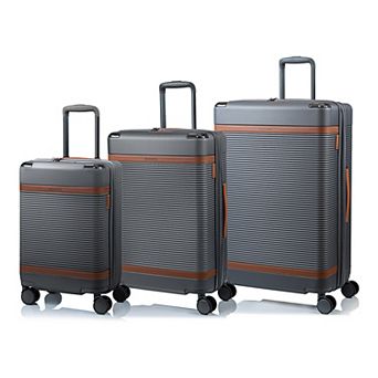 Champs Vintage III Collection 3 pc Hardside Spinner Luggage Set